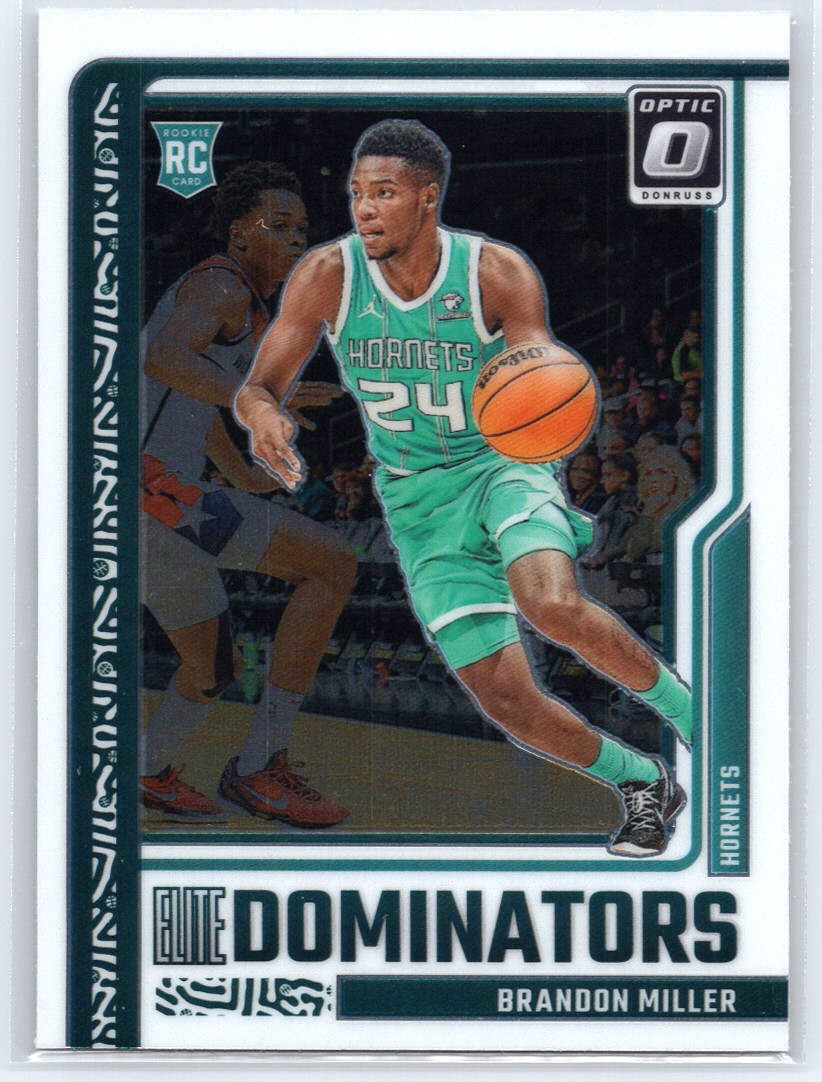 2023-24 Donruss Optic #17 Brandon Miller Elite Dominators