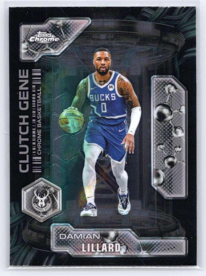 2025-26 Topps Chrome #CG-5 Damian Lillard Clutch Gene