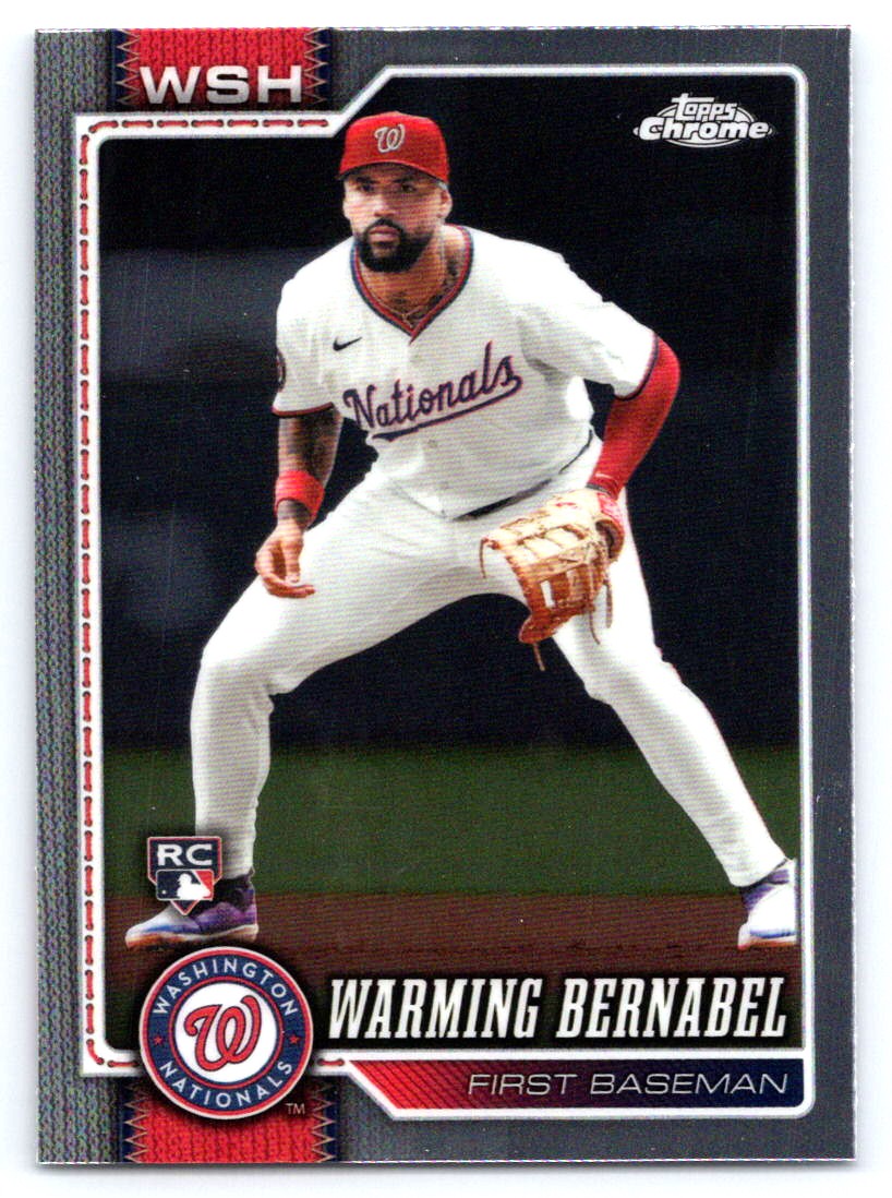 2026 Topps Chrome #247 Warming Bernabel
