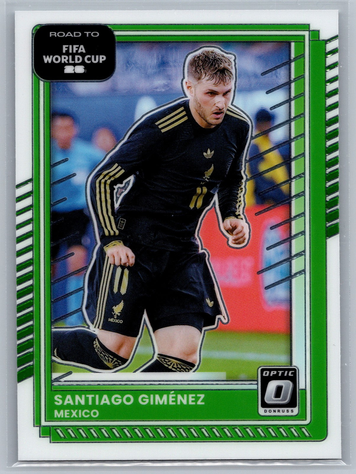 2025-26 Donruss Road to FIFA World Cup #75 Santiago Gimenez Optic