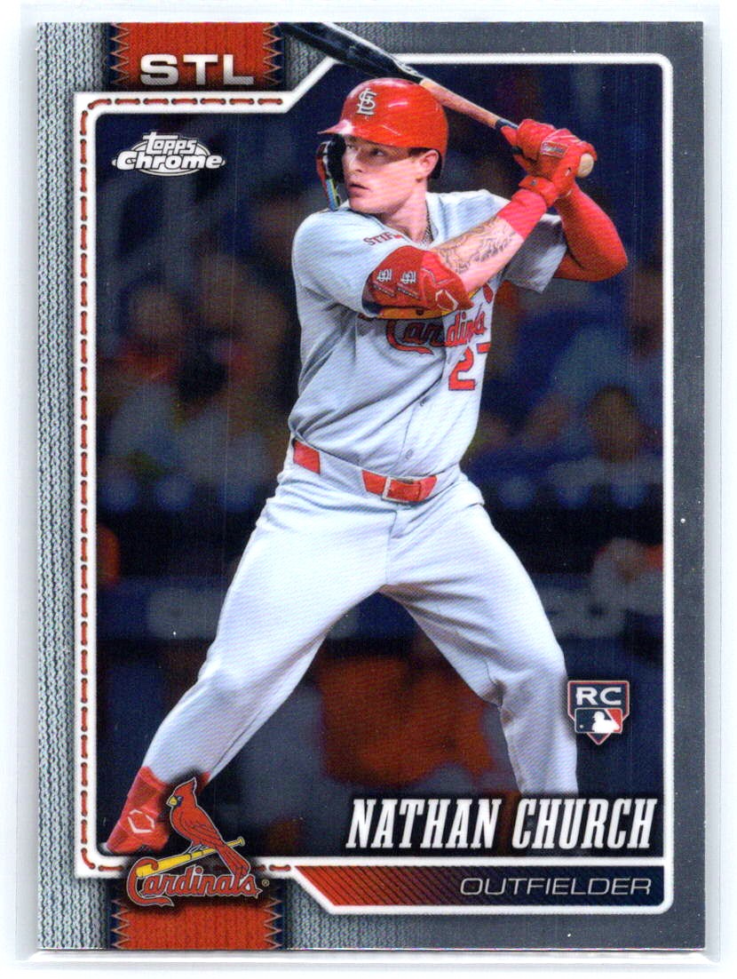 2026 Topps Chrome #192 Nathan Church