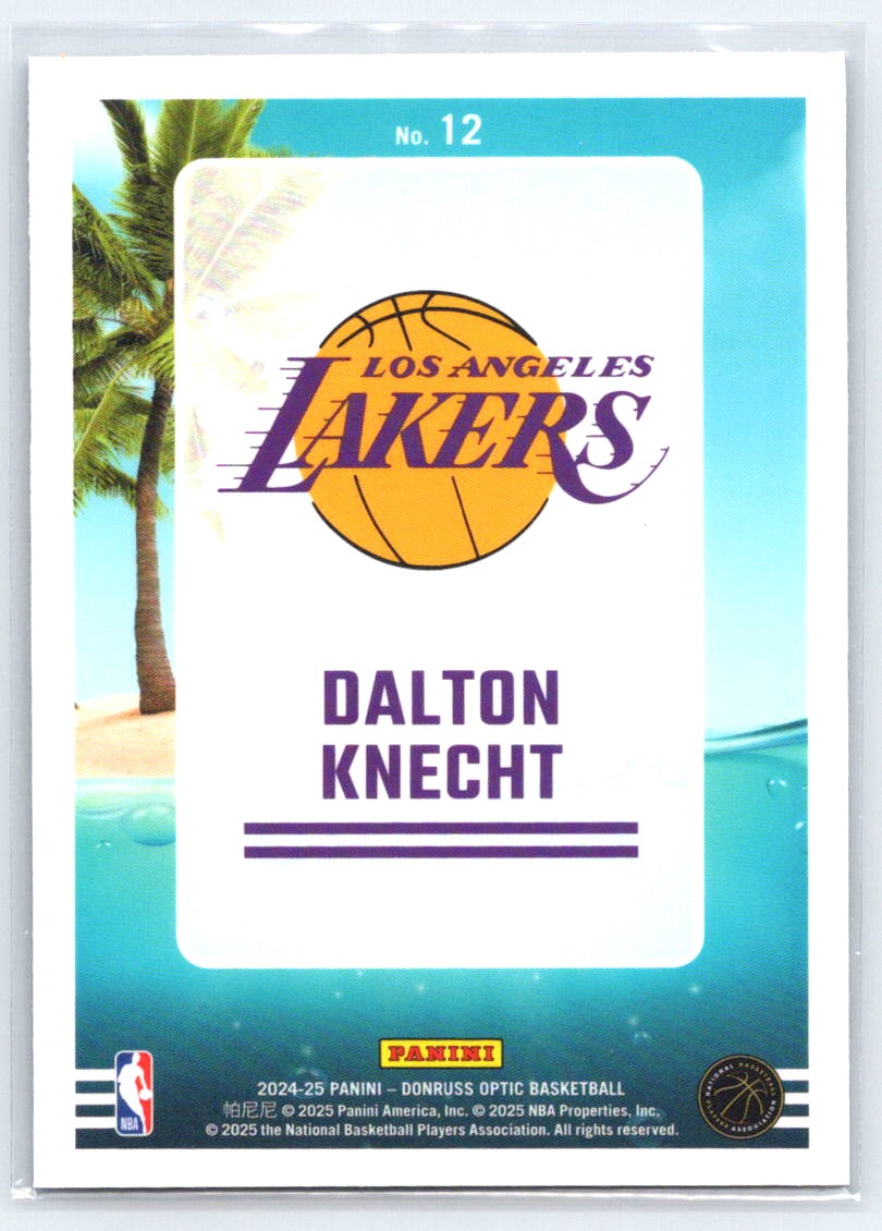 2024-25 Donruss Optic #12 Dalton Knecht Splash!