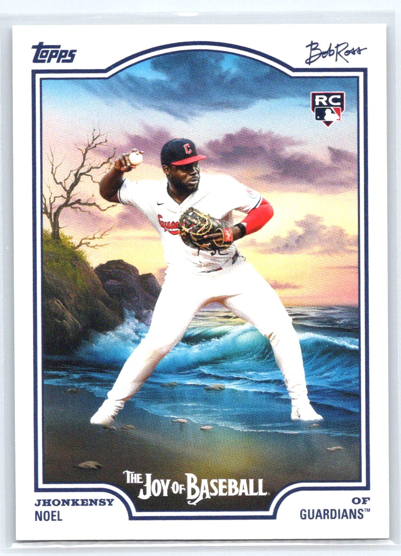 2025 Topps x Bob Ross: The Joy of Baseball #81-SP Jhonkensy Noel