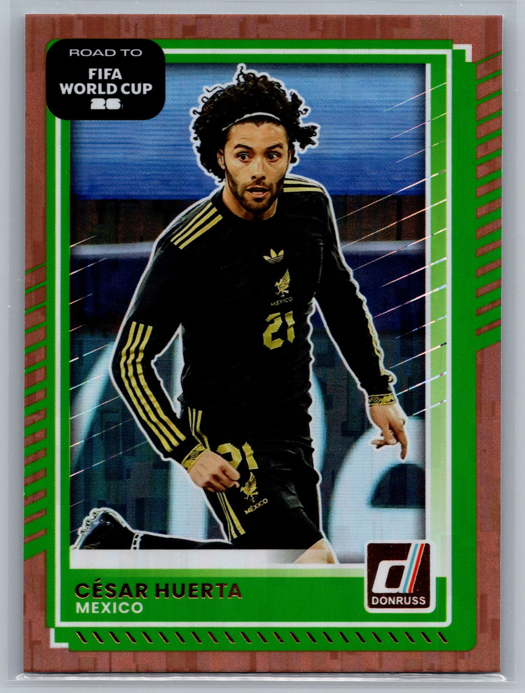 2025-26 Donruss Road to FIFA World Cup #77 Cesar Huerta Bronze