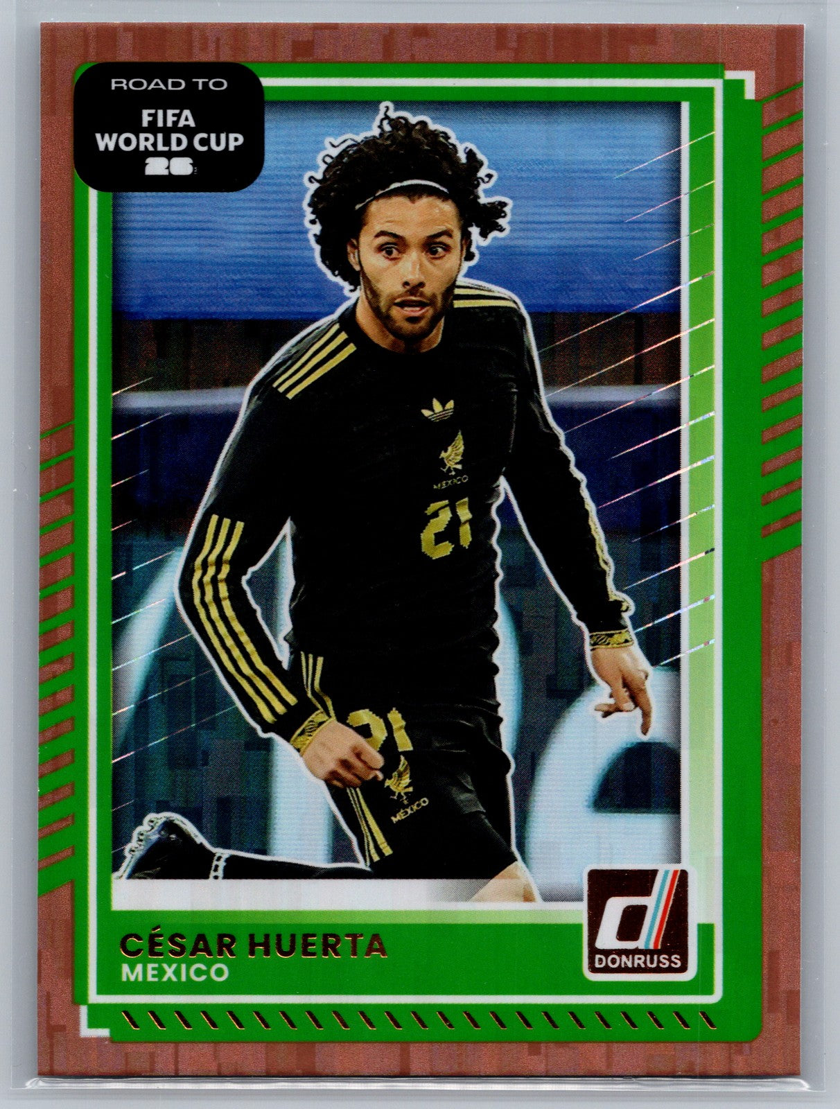 2025-26 Donruss Road to FIFA World Cup #77 Cesar Huerta Bronze