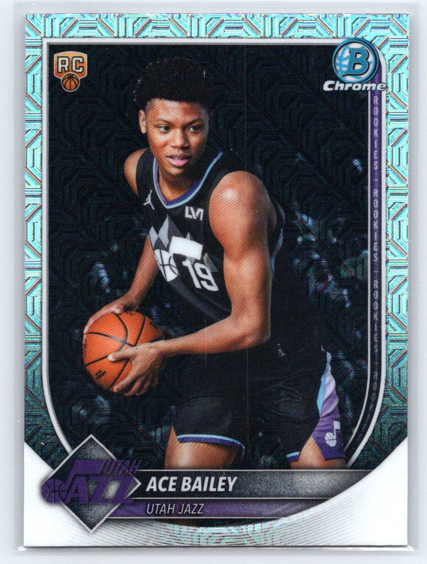 2025-26 Bowman #BCV-5 Ace Bailey Chrome Mojo Refractors
