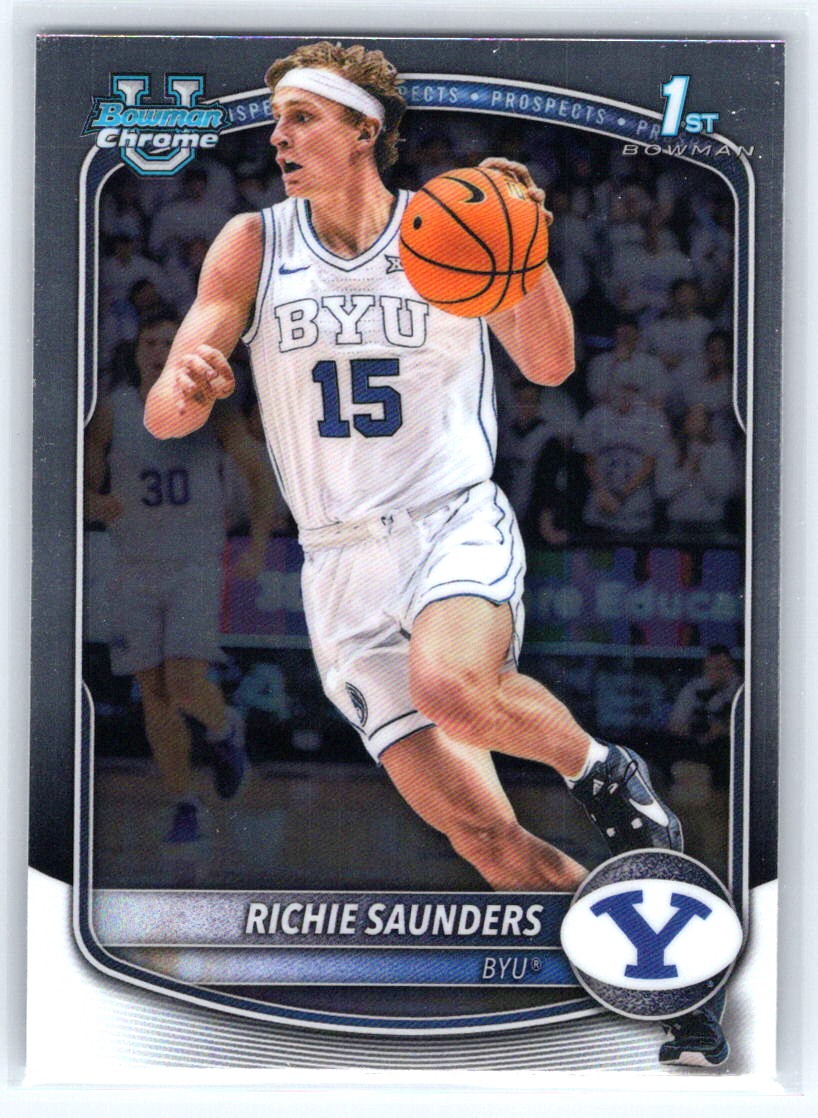 2025-26 Bowman #BCP-66 Richie Saunders Chrome Prospects