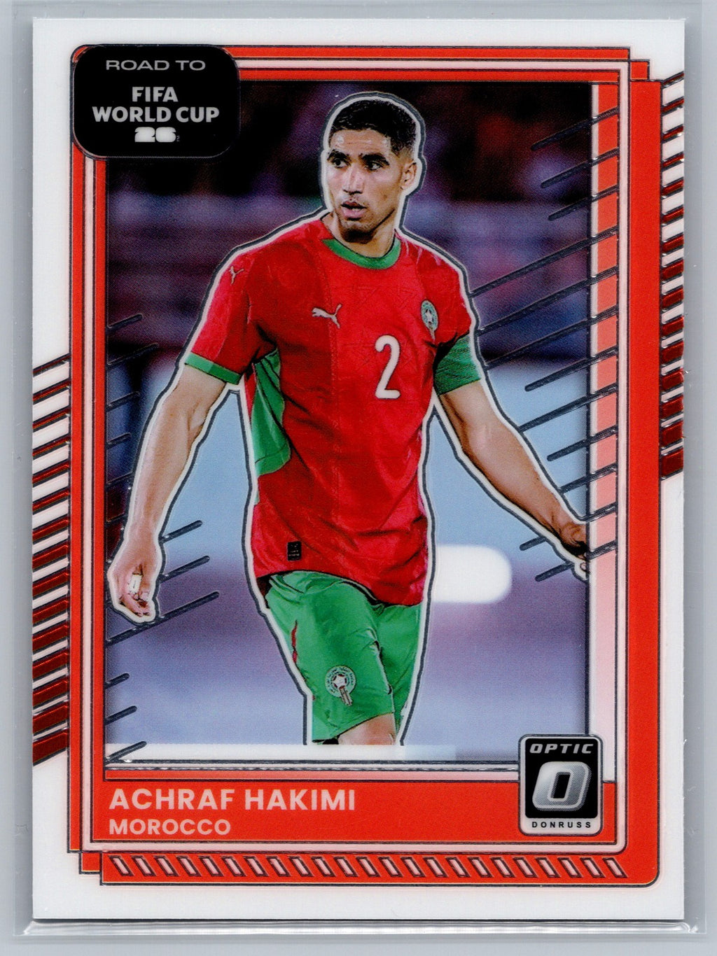 2025-26 Donruss Road to FIFA World Cup #99 Achraf Hakimi Optic