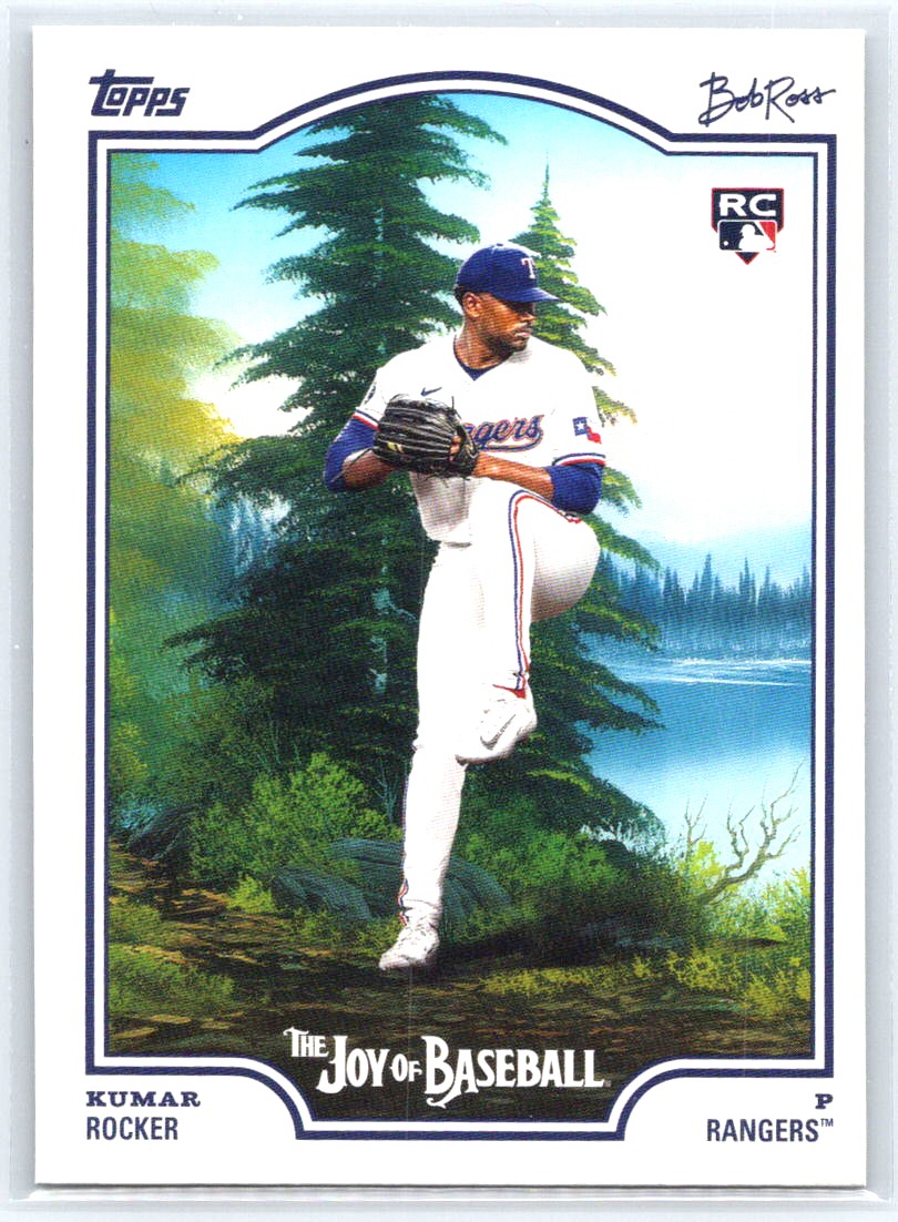 2025 Topps x Bob Ross: The Joy of Baseball #85 Kumar Rocker