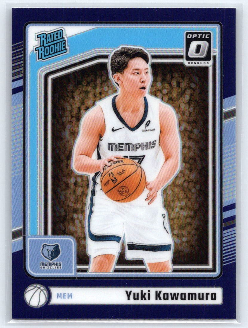 2024-25 Donruss Optic #287 Yuki Kawamura Purple