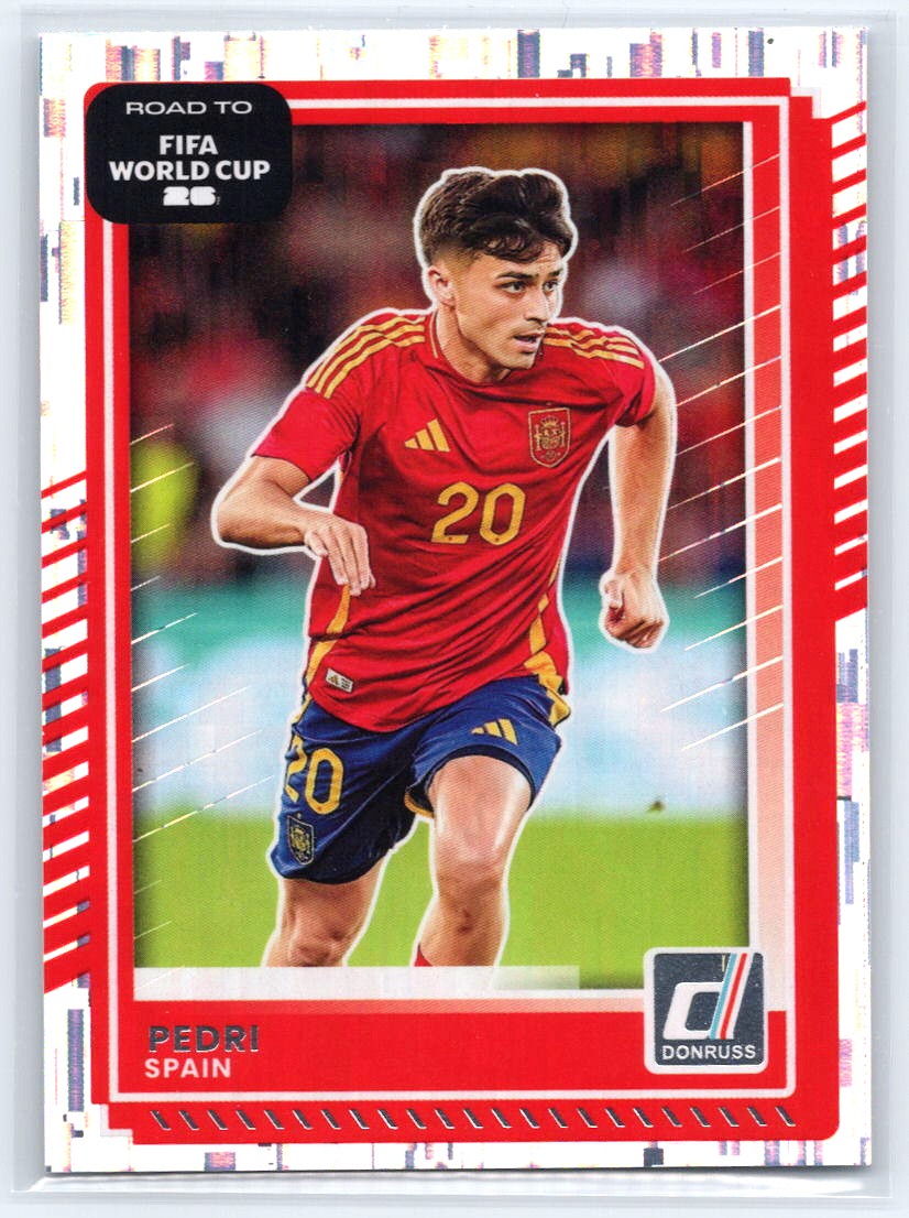 2025-26 Donruss Road to FIFA World Cup #11 Pedri Silver
