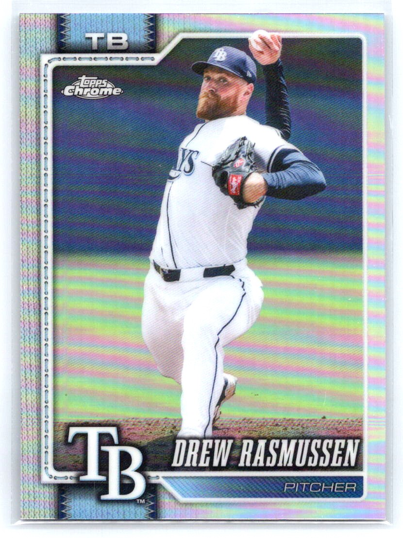 2026 Topps Chrome #57 Drew Rasmussen Refractors