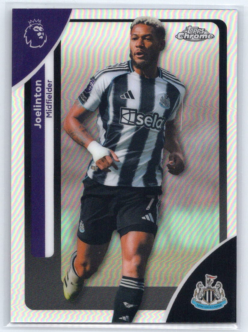 2025-26 Topps Chrome Premier League #146 Joelinton Refractor