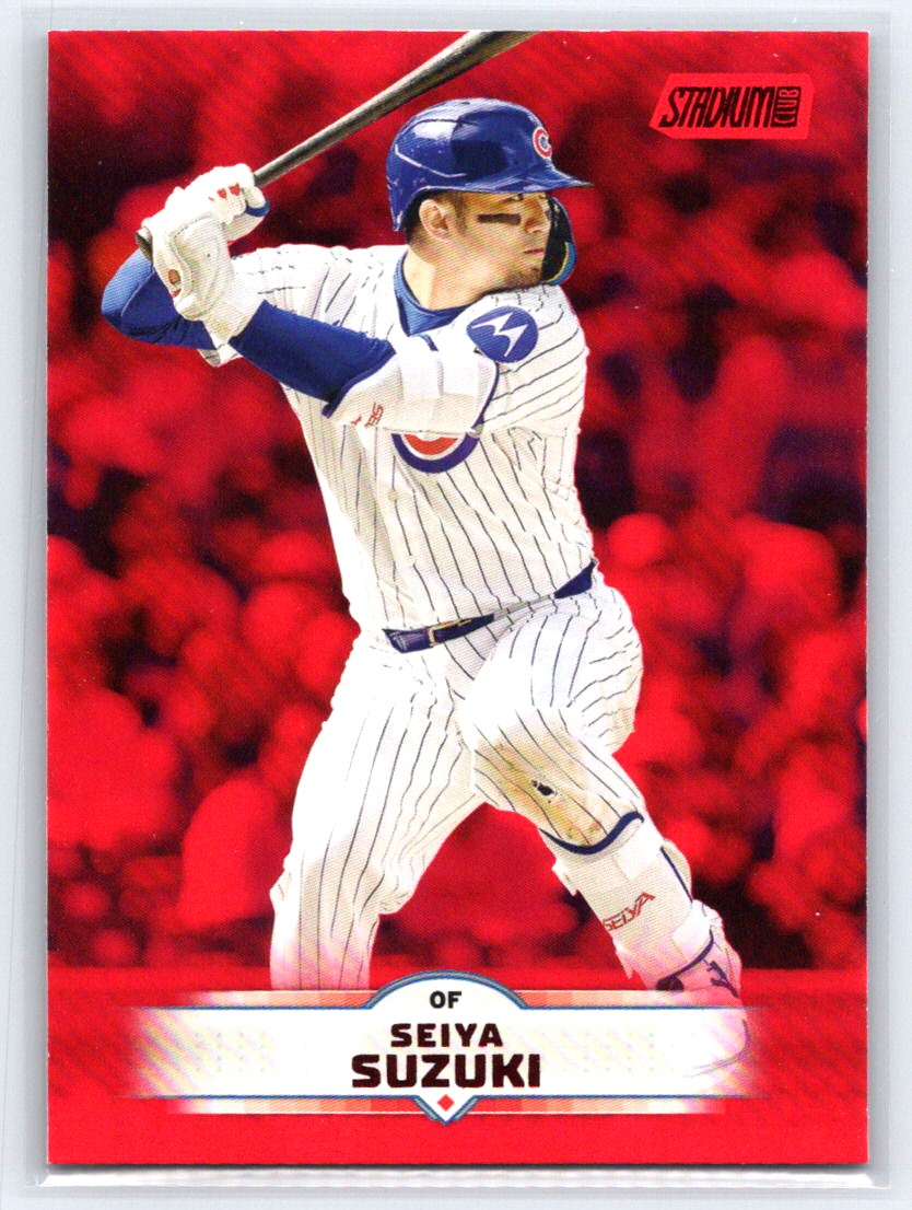 2025 Stadium Club #63 Seiya Suzuki Red Foil