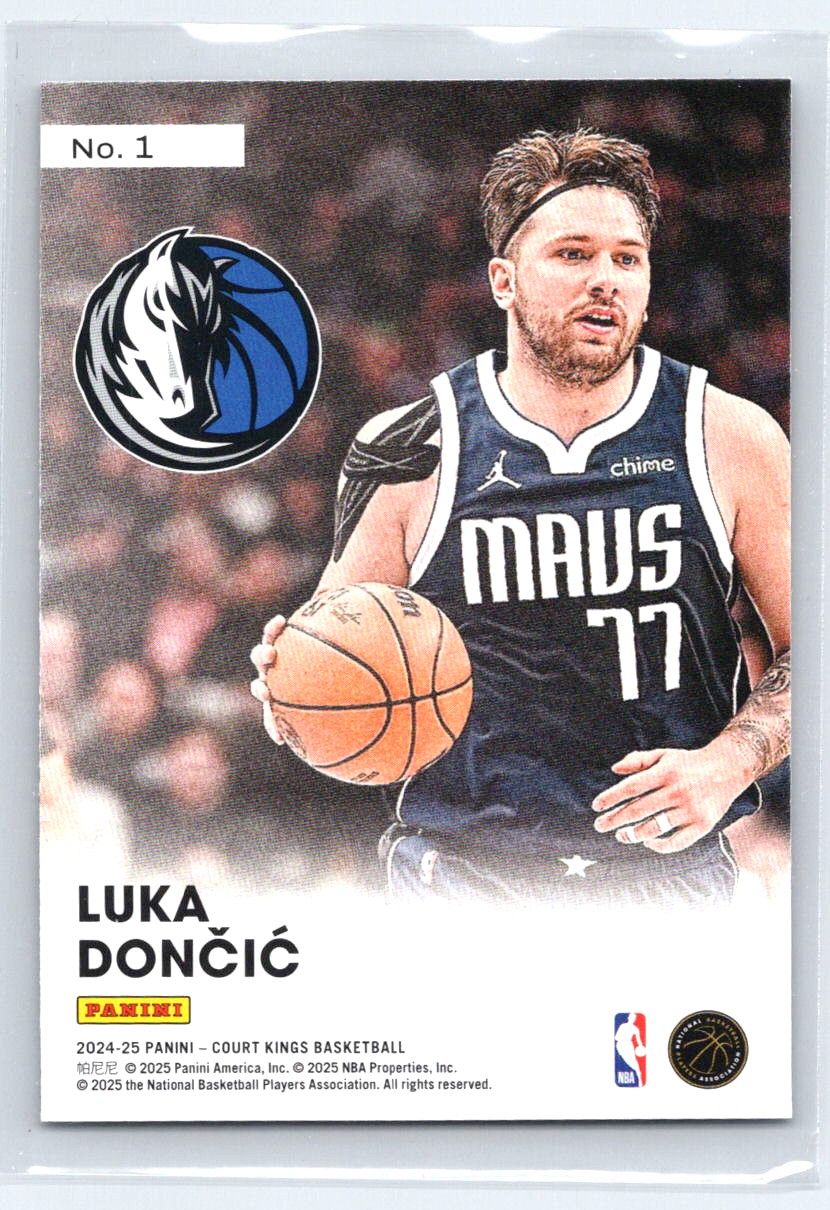 2024-25 Panini Court Kings #1 Luka Doncic Double Exposure