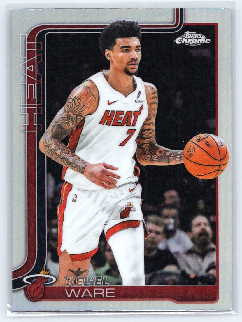 2025-26 Topps Chrome #129 Kel'el Ware Refractor