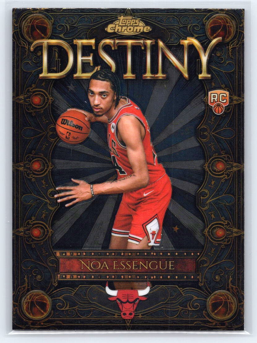2025-26 Topps Chrome #D-11 Noa Essengue Destiny
