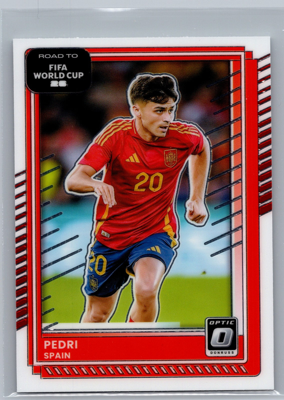 2025-26 Donruss Road to FIFA World Cup #11 Pedri Optic