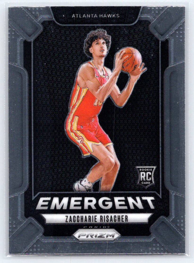 2024-25 Panini Prizm #6 Zaccharie Risacher Emergent
