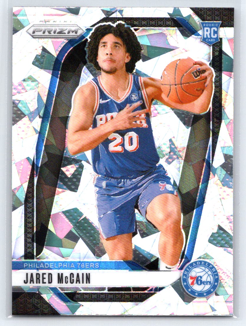 2024-25 Panini Prizm #222 Jared McCain Prizms Ice