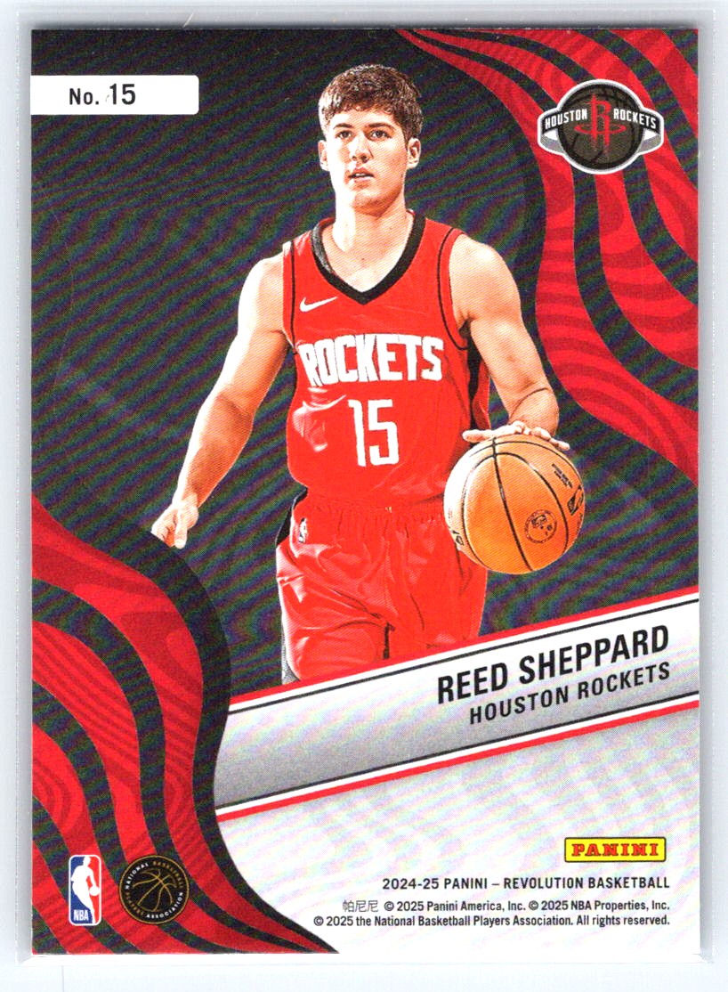 2024-25 Panini Revolution #15 Reed Sheppard New Wave