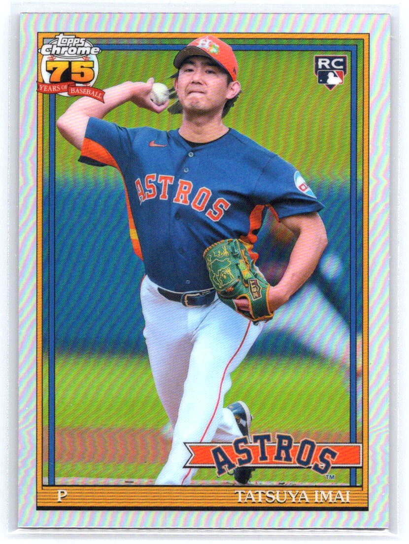 2026 Topps Chrome #91CB-23 Tatsuya Imai 1991 Topps Chrome Baseball