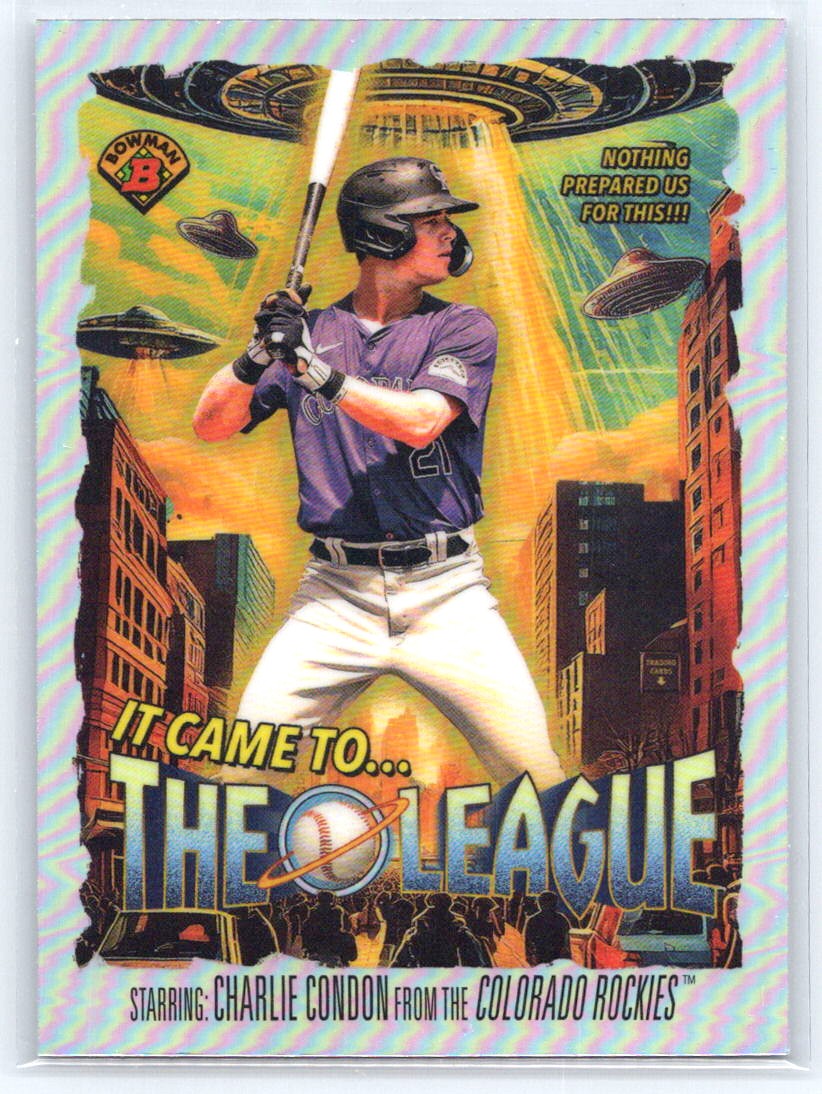 2025 Bowman Chrome #IT-7 Charlie Condon It Came To The League