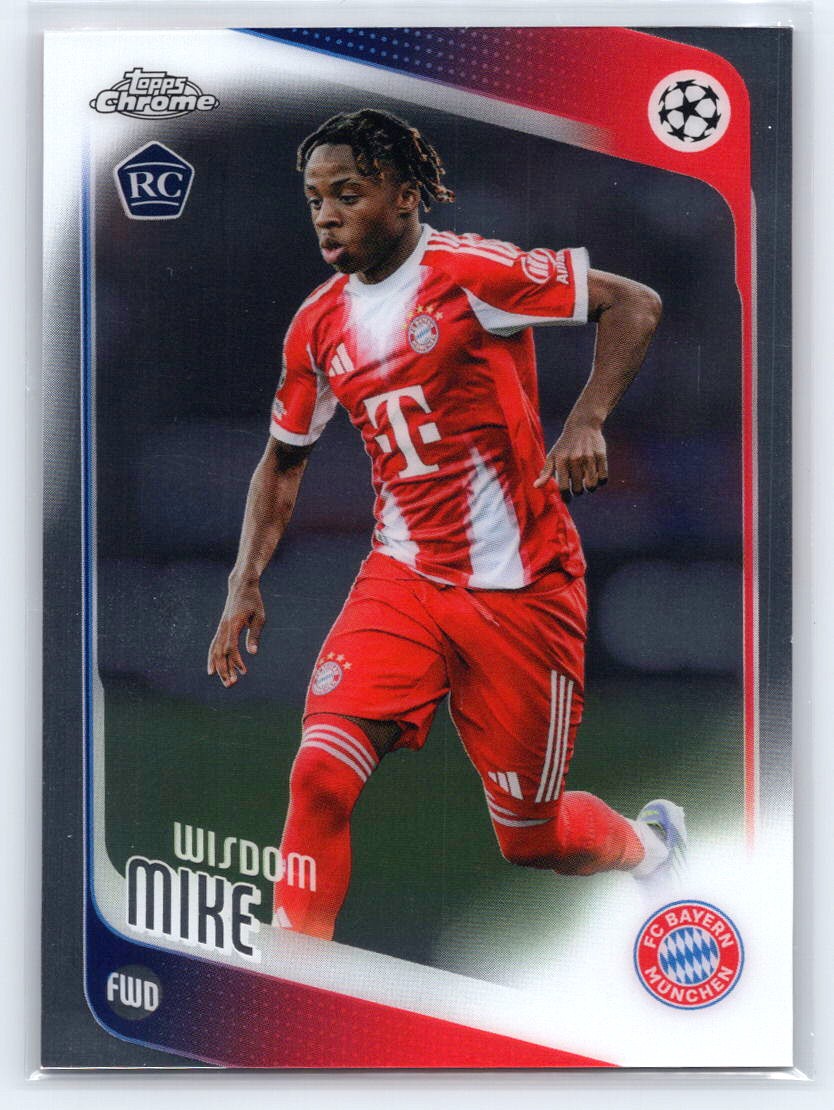 2025-26 Topps Chrome UEFA Club Competitions #88 Wisdom Mike