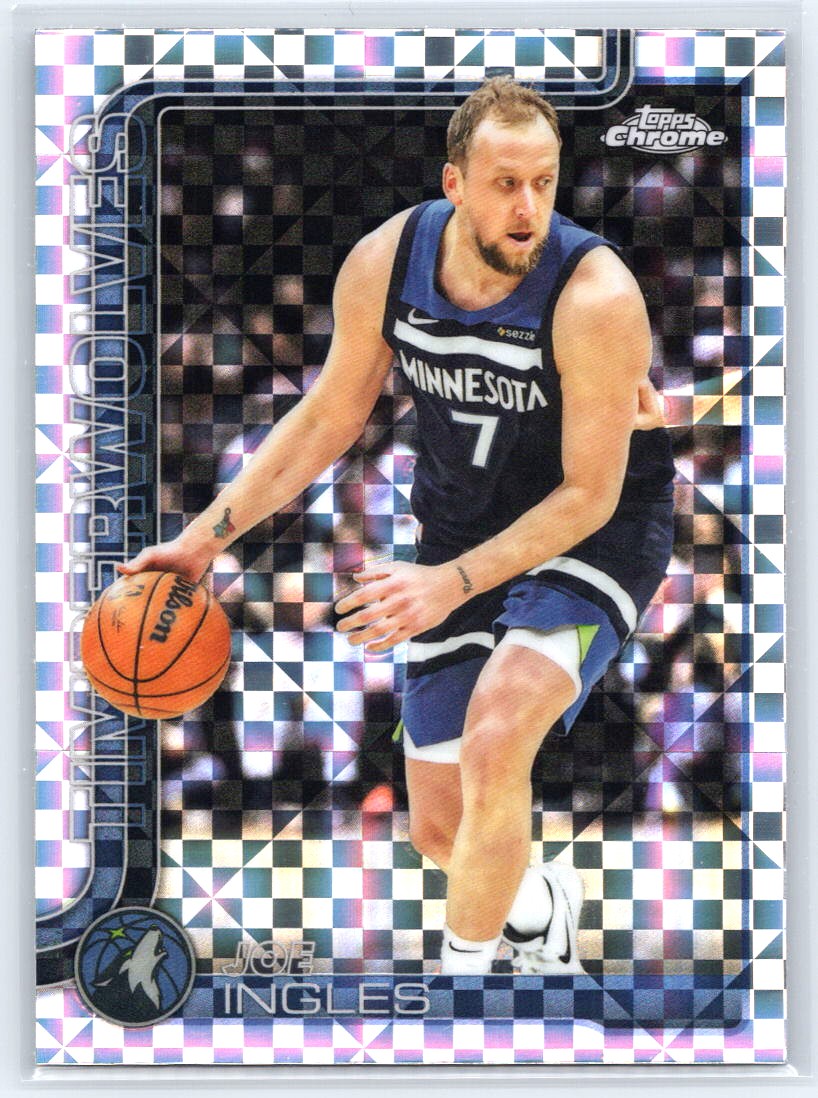 2025-26 Topps Chrome #142 Joe Ingles X-Fractor