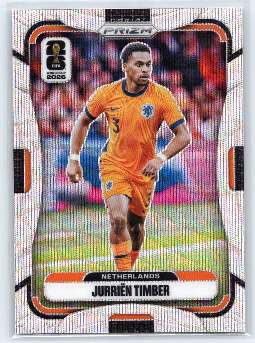 2026 Panini Prizm FIFA World Cup #309 Jurrien Timber Wave