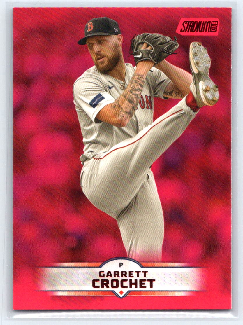 2025 Stadium Club #18 Garrett Crochet Red Foil