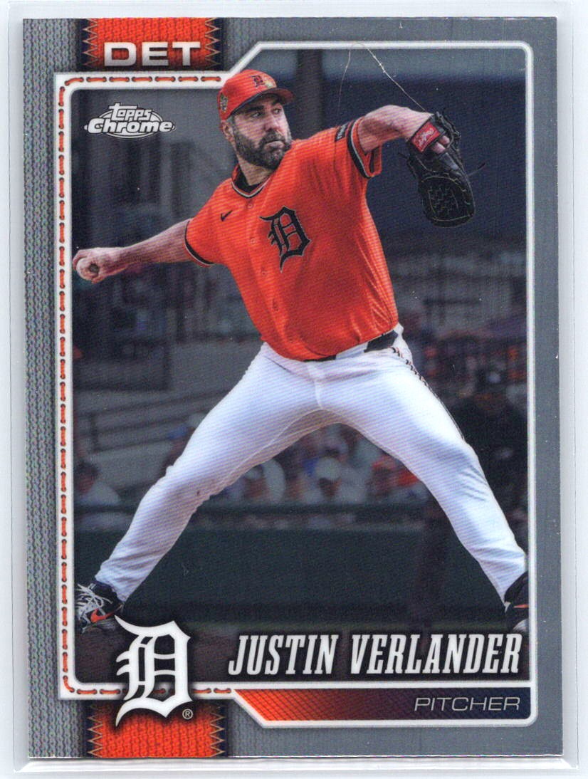 2026 Topps Chrome #133 Justin Verlander