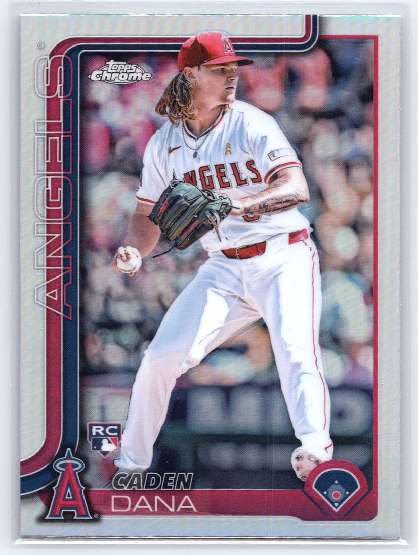 2025 Topps Chrome #245 Caden Dana Refractors