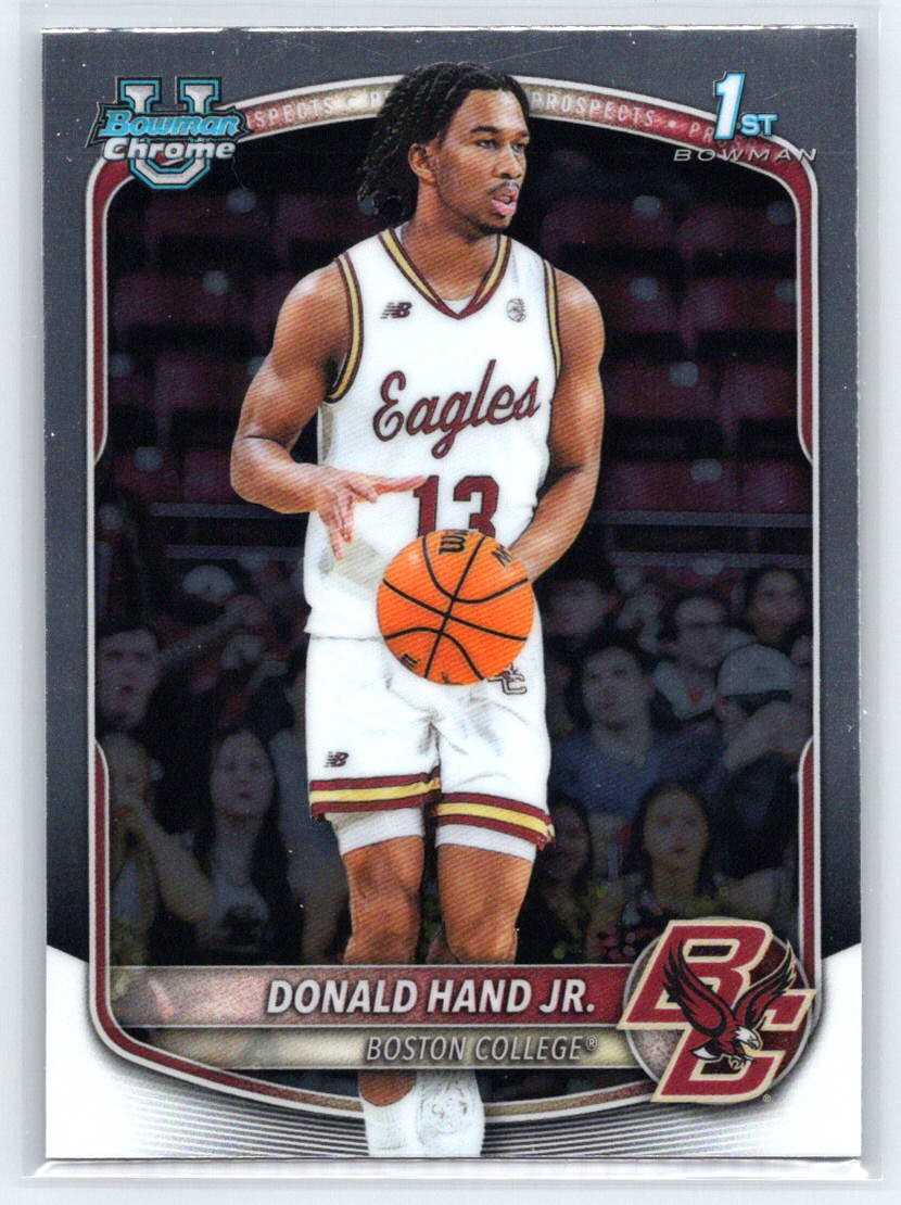 2025-26 Bowman #BCP-57 Donald Hand Jr. Chrome Prospects