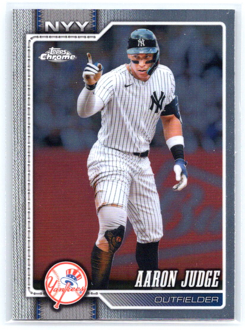 2026 Topps Chrome #100 Aaron Judge