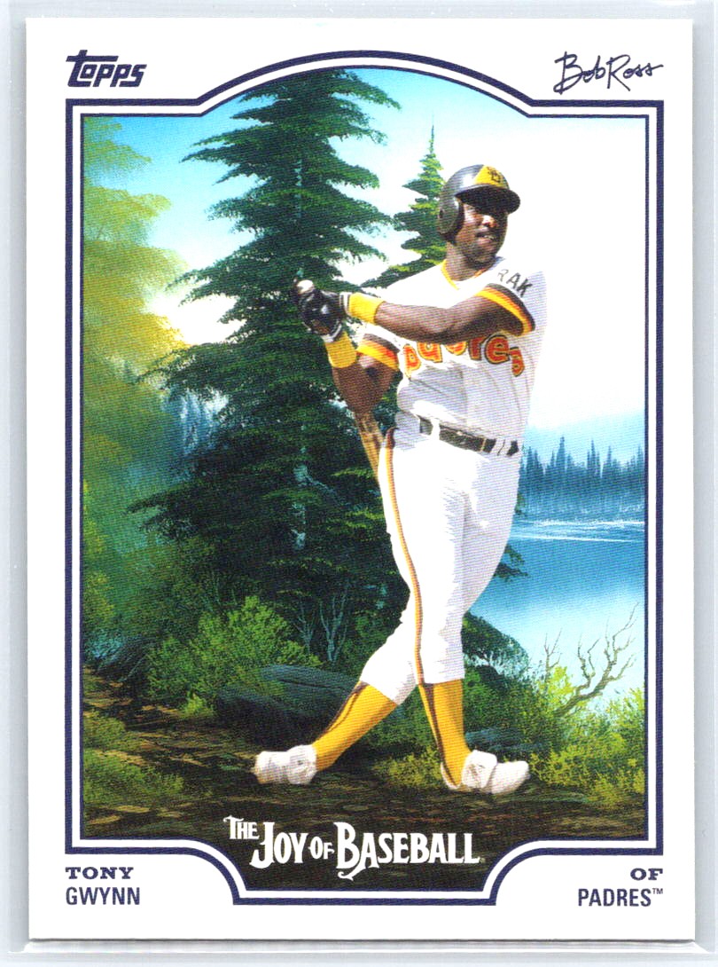 2025 Topps x Bob Ross: The Joy of Baseball #53 Tony Gwynn