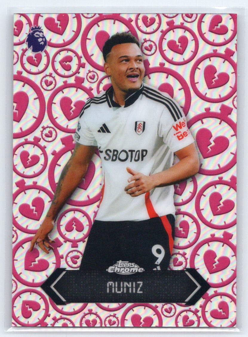 2025-26 Topps Premier League #STH-7 Rodrigo Muniz Stoppage Time Heartbreaker