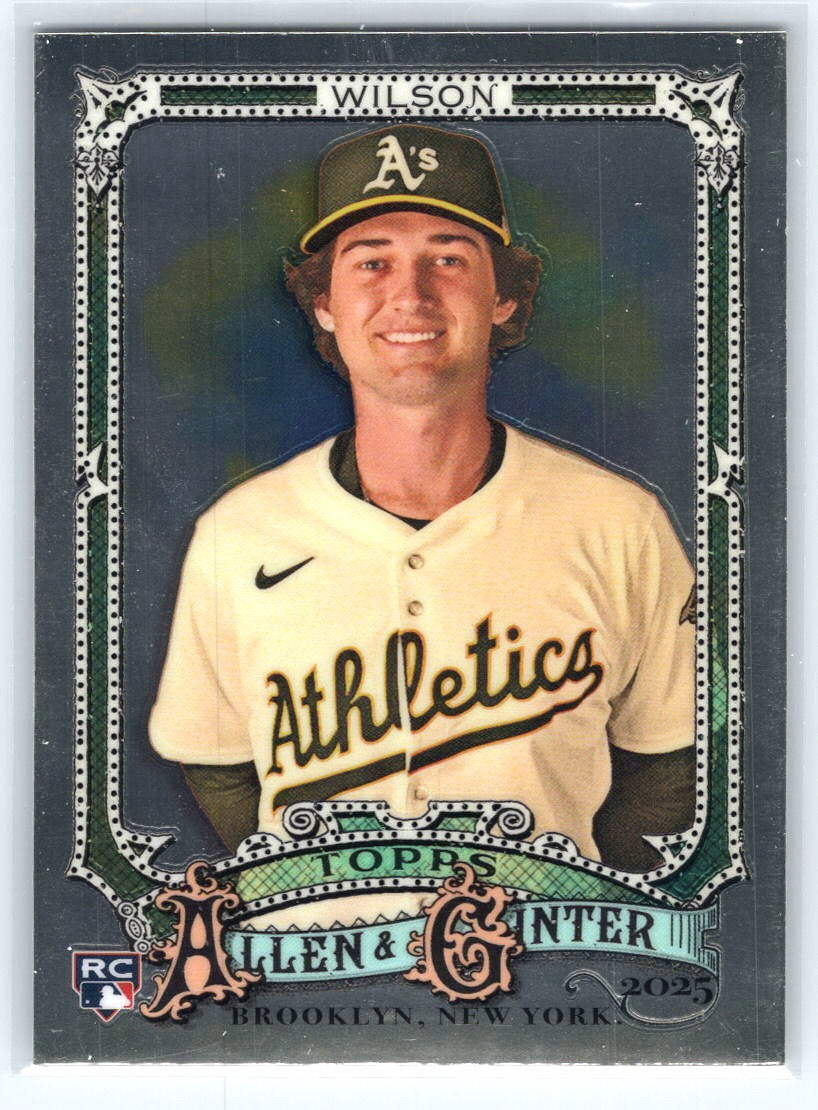 2025 Topps Allen & Ginter #105 Jacob Wilson Chrome