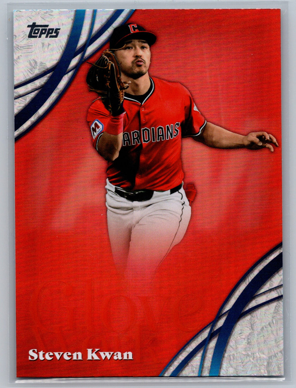 2026 Topps #GW-27 Steven Kwan Glove Work