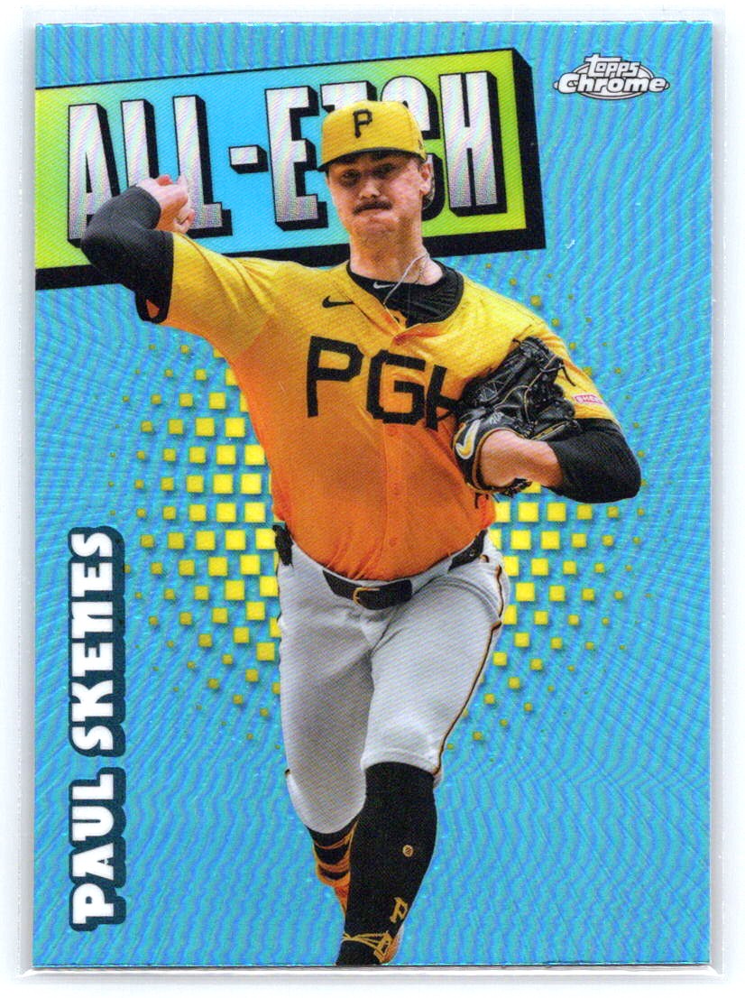 2025 Topps Chrome #CAE-18 Paul Skenes Chrome All-Etch