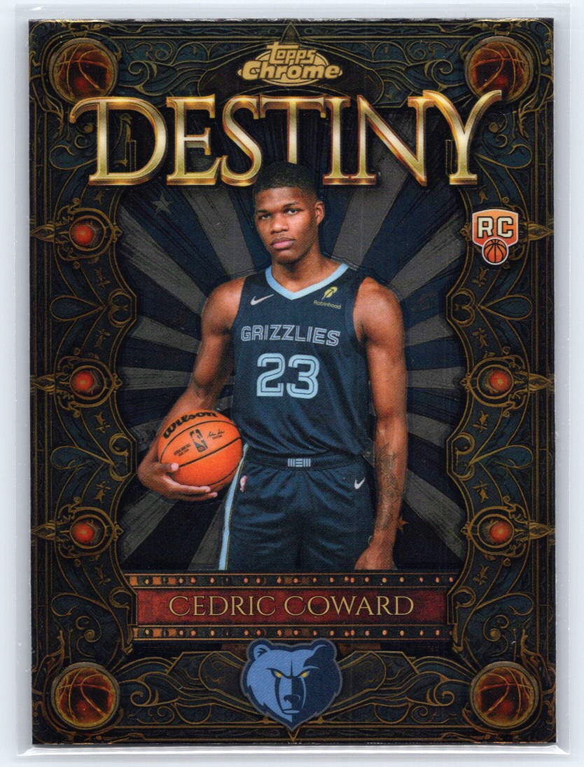 2025-26 Topps Chrome #D-10 Cedric Coward Destiny
