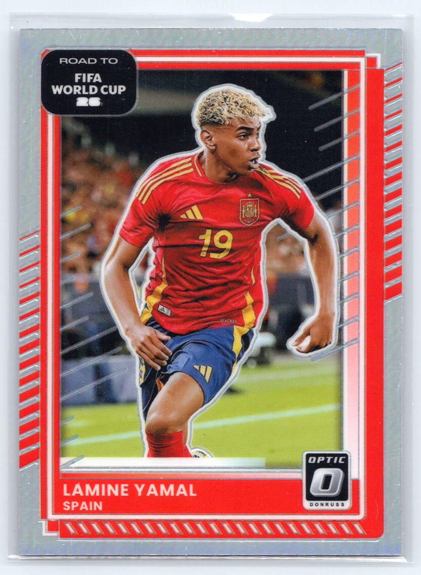 2025-26 Donruss Road to FIFA World Cup #10 Lamine Yamal Optic Holo