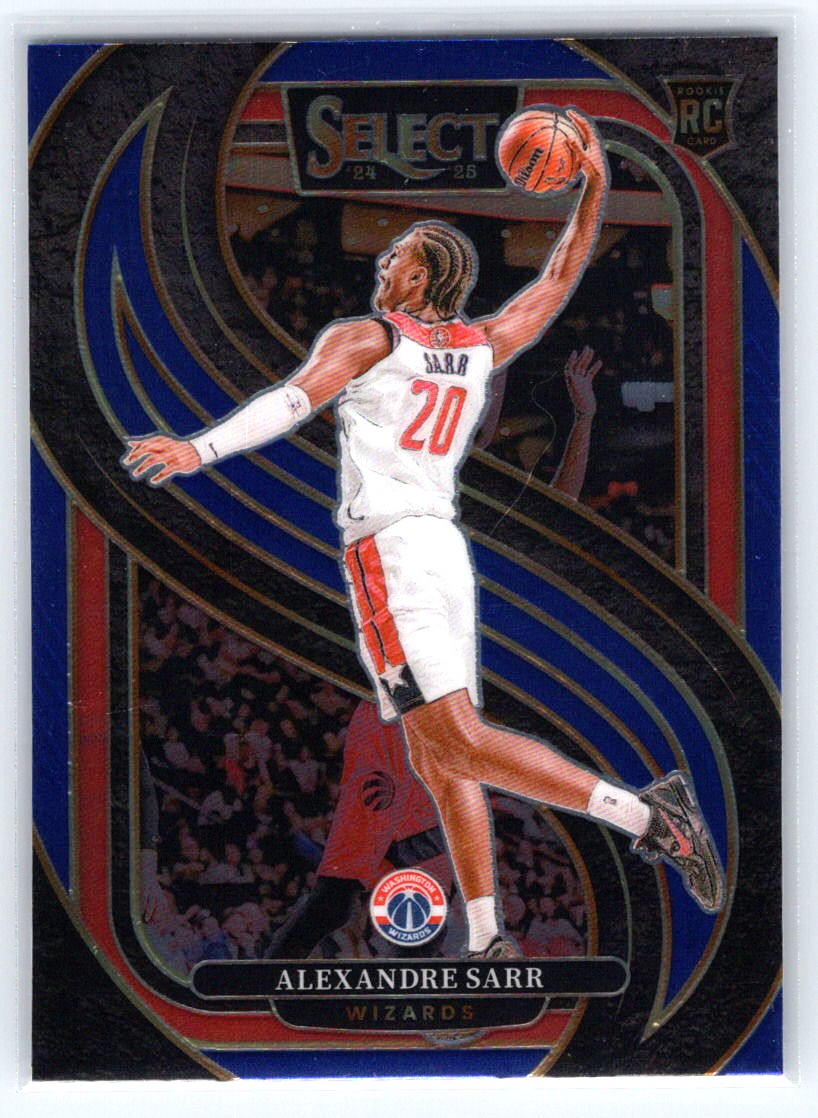 2024-25 Panini Select #185 Alexandre Sarr Blue (Retail)