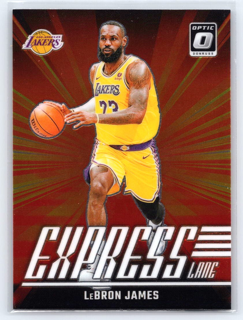 2024-25 Donruss Optic #2 LeBron James Express Lane