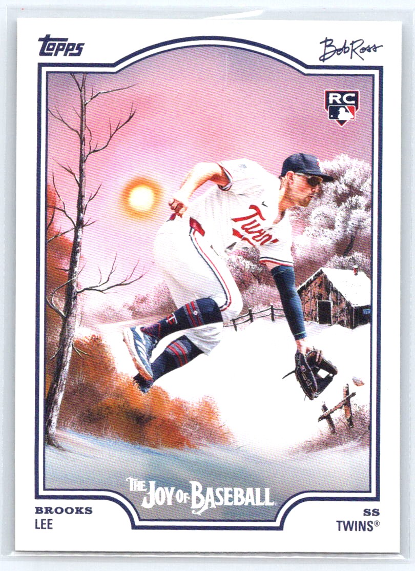 2025 Topps x Bob Ross: The Joy of Baseball #77 Brooks Lee