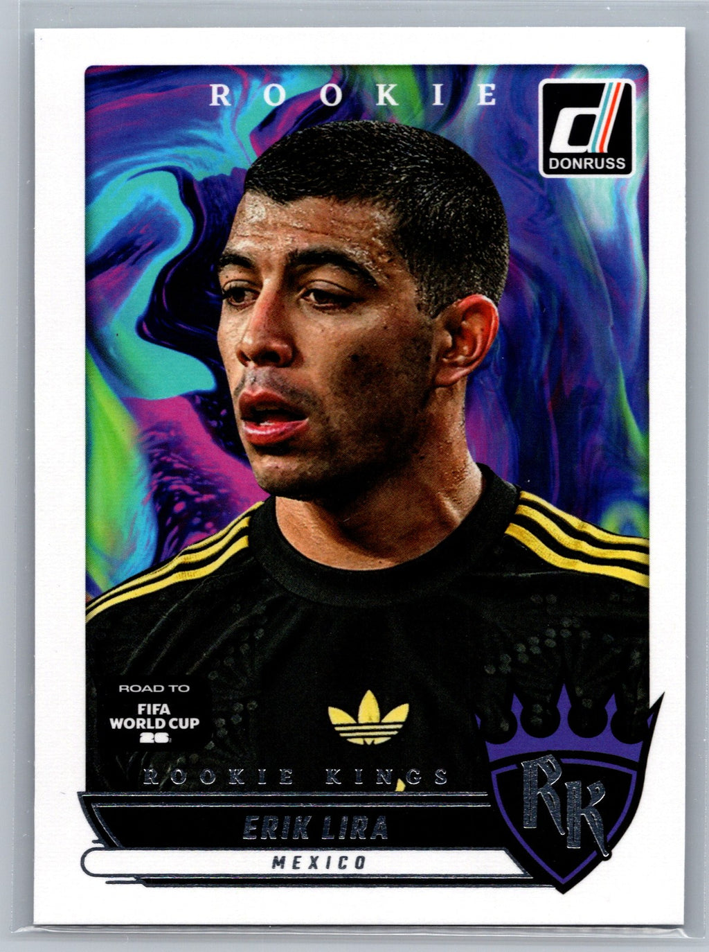 2025-26 Donruss Road to FIFA World Cup #20 Erik Lira Rookie Kings