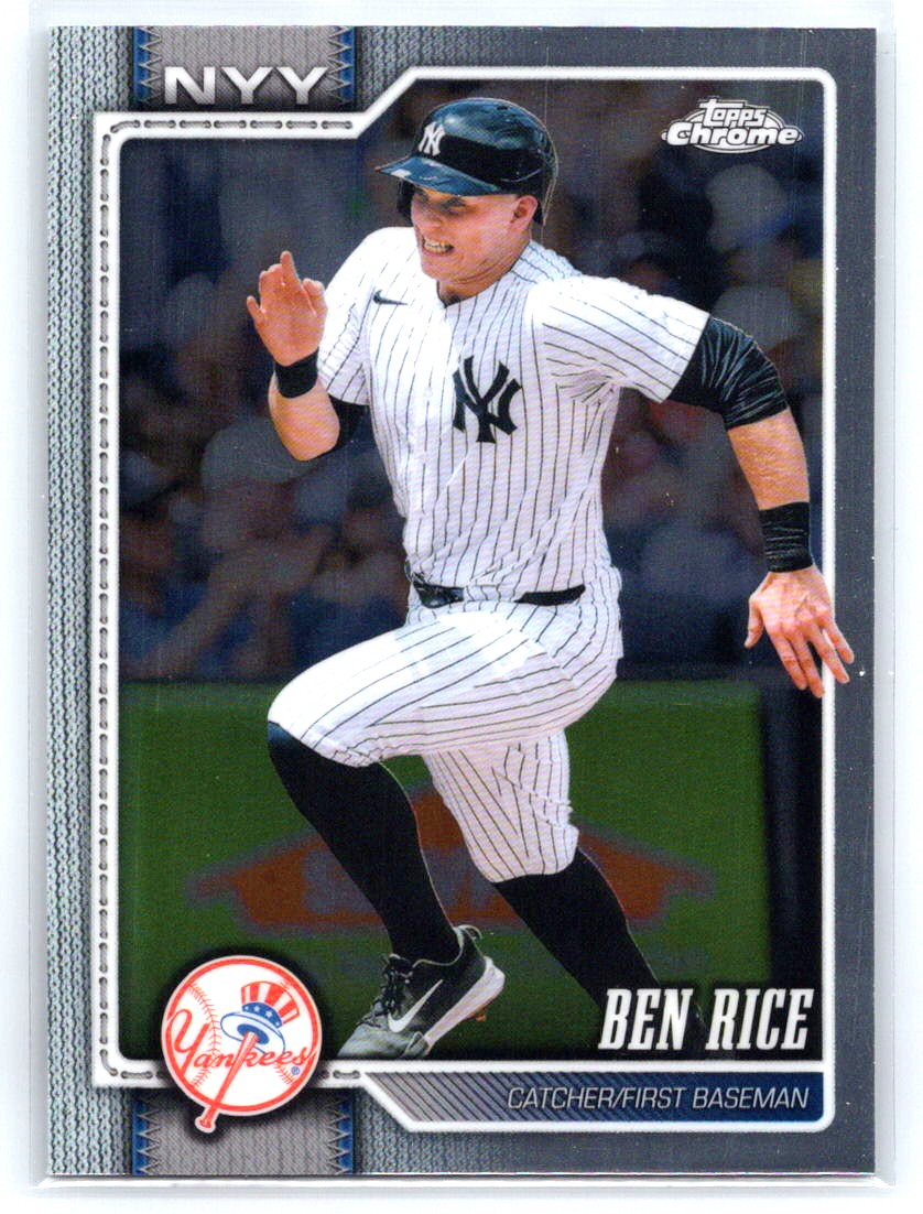 2026 Topps Chrome #295 Ben Rice
