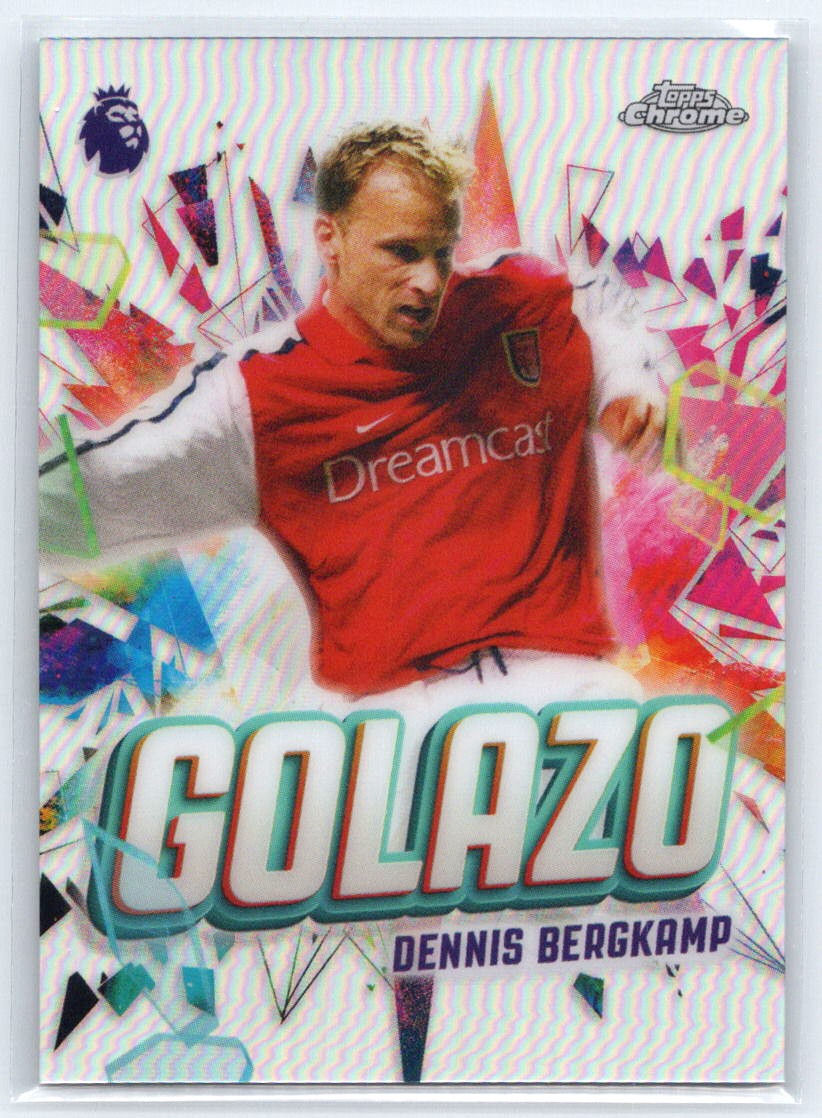 2025-26 Topps Chrome Premier League #GZ-6 Dennis Bergkamp Golazo