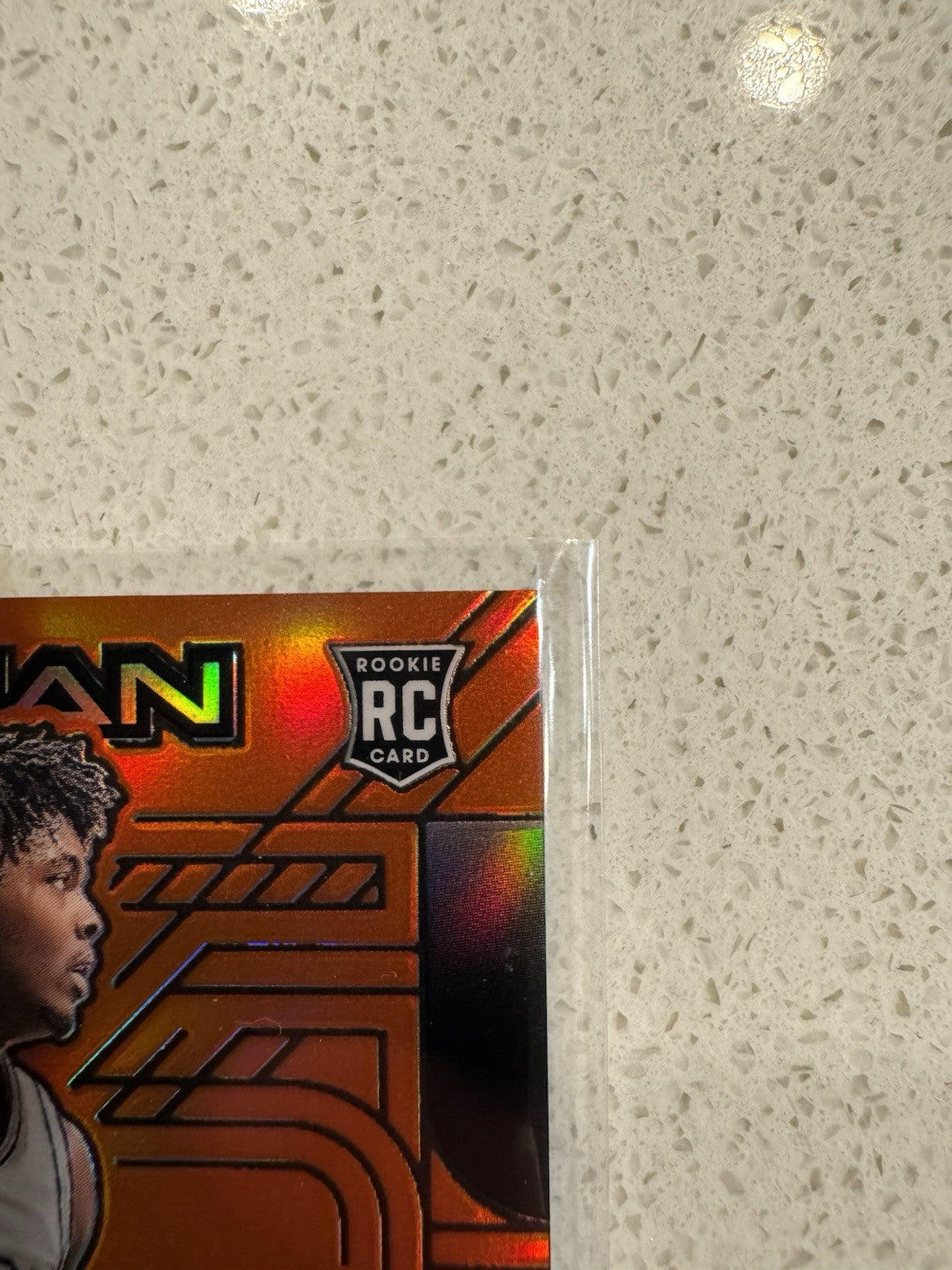 2024-25 Panini Obsidian Harrison Ingram Orange Flood /99 RC Auto Patch Rookie
