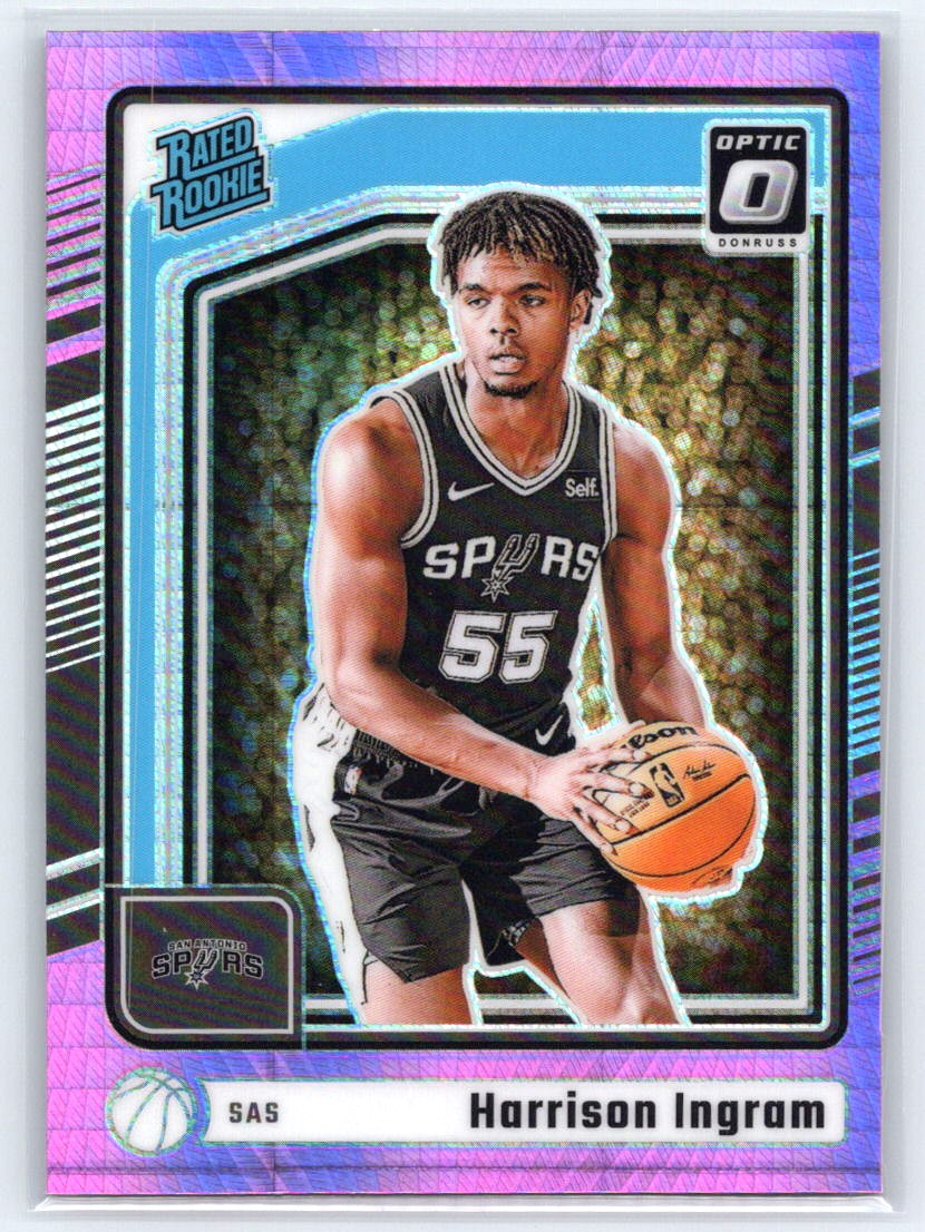 2024-25 Donruss Optic #251 Harrison Ingram Hyper Pink